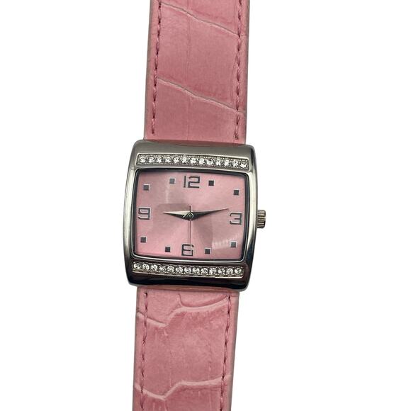 Mary Kay Women's Watch 28mm Pink on Pink New Battery - Adjustable Band - Picture 1 of 7